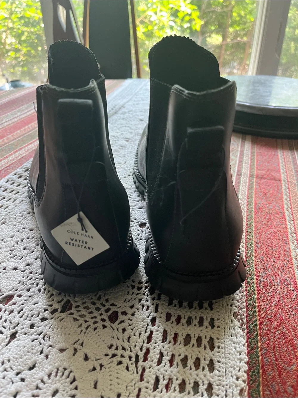 Cole Haan Chelsea boot black water resistant
